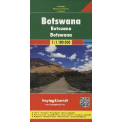 Achat Carte routière - Botswana - Freytag