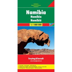 Achat Carte routière - Namibie - Freytag