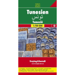 Achat Carte routière - Tunisie - Freytag