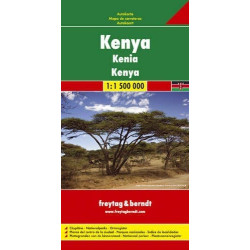 Achat Carte routière - Kenya - Freytag