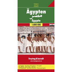 Achat Carte routière - Egypte - Freytag