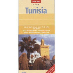 Achat Carte routière - Tunisie - Nelles
