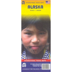 Achat Carte routière Alaska - ITM