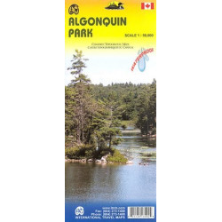 Achat Carte routière - Algonquin park - ITM