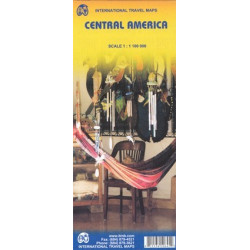 Achat Carte routière - Amérique centrale - ITM