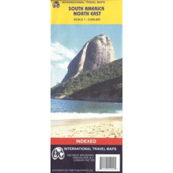 Achat Carte routière - Amérique du Sud (Nord Est) - ITM