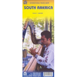 Achat Carte routière - Amérique du sud - ITM