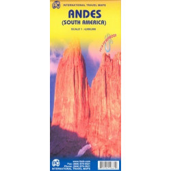 Achat Carte routière - Andes - ITM