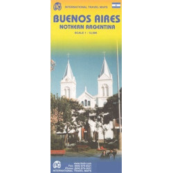 Achat Carte routière - Buenos aires, Nord Argentine - ITM