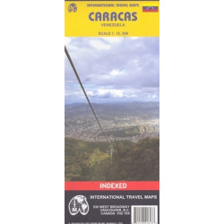 Achat Carte routière - Caracas - ITM