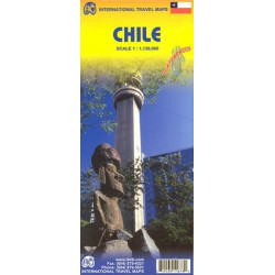 Achat Carte routière - Chili  - ITM