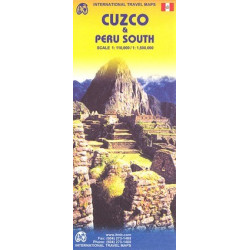 Achat Carte routière - Cuzco, Pérou sud - ITM
