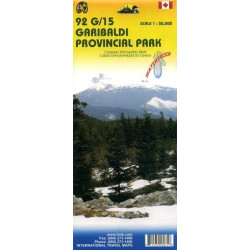 Achat Carte routière - Garibaldi provincial park - ITM