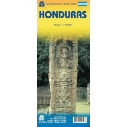 Achat Carte routière - Honduras - ITM