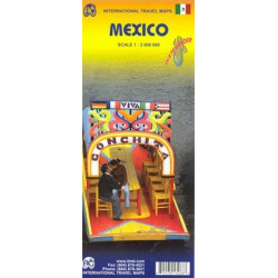 Achat Carte routière - Mexique - ITM