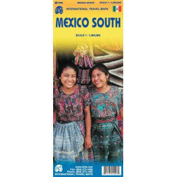 Achat Carte routière - Mexique Sud - ITM