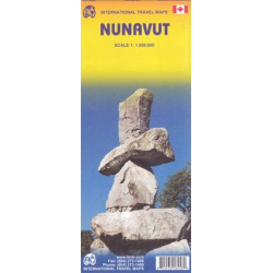 Achat Carte routière - Nunavut - ITM
