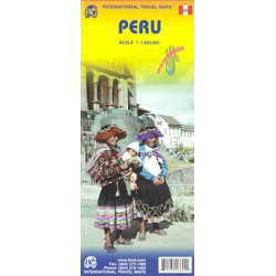Achat Carte routière - Pérou / Peru - ITM