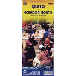 Achat Carte routière - Quito, Equateur Nord - ITM