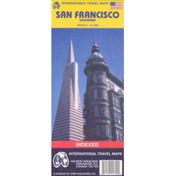 Achat Carte routière - San Francisco - ITM