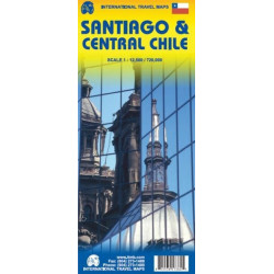Achat Carte routière - Santiago et Chili Central - ITM