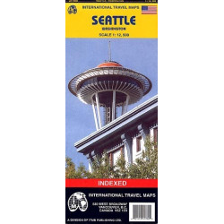 Achat Carte routière - Seattle - ITM