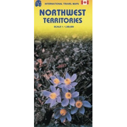 Achat Carte routière - Territoires du Nord Ouest (Canada) - ITM