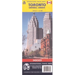 Achat Carte routière - Toronto - ITM