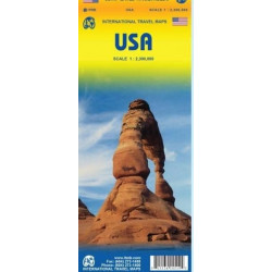 Achat Carte routière - USA - ITM