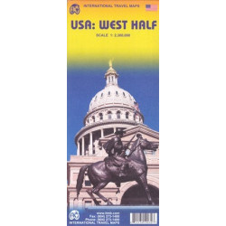 Achat Carte routière - USA Ouest - ITM
