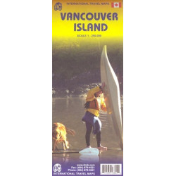 Achat Carte routière - Vancouver Island - ITM