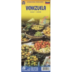 Achat Carte routière - Vénézuela - ITM