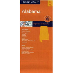 Achat Carte routière - Alabama - Rand Mac Nally