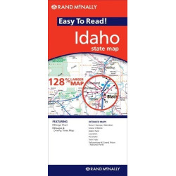 Achat Carte routière - Idaho- Rand Mac Nally