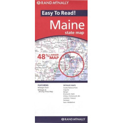 Achat Carte routière - Maine - Rand Mac Nally