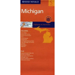 Achat Carte routière - Michigan - Rand Mac Nally