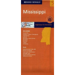 Achat Carte routière - Mississipi - Rand Mac Nally
