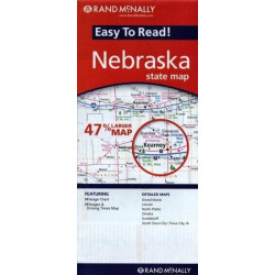 Achat Carte routière - Nebraska - Rand Mac Nally