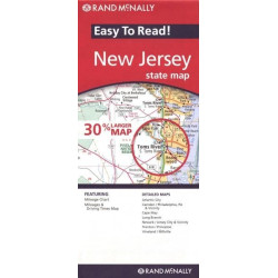 Achat Carte routière - New Jersey - Rand Mac Nally