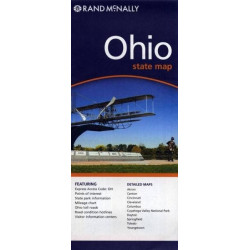 Achat Carte routière - Ohio - Rand Mac Nally