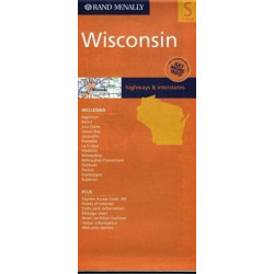 Achat Carte routière - Wisconsin - Rand Mac Nally