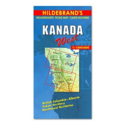 Achat Carte routière - Canada Ouest - Hildebrands