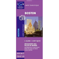 Achat Carte routière IGN - Boston