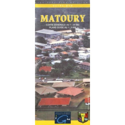 Achat Carte routière IGN - Guyane, Matoury