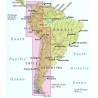 Achat Carte routière - Amérique du sud, les Andes - Nelles