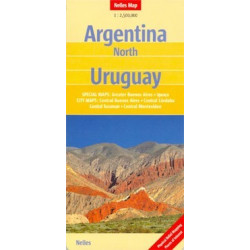 Achat Carte routière - Argentine Nord, Uruguay - Nelles