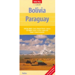 Achat Carte routière - Bolivie, Paraguay - Nelles
