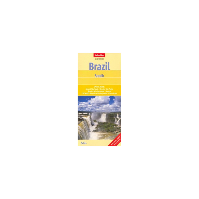 Achat Carte routière - Brésil Sud - Nelles