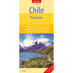 Achat Carte routière - Chili, Patagonie - Nelles