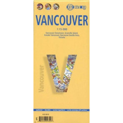 Achat Plan de ville - Vancouver - Borch